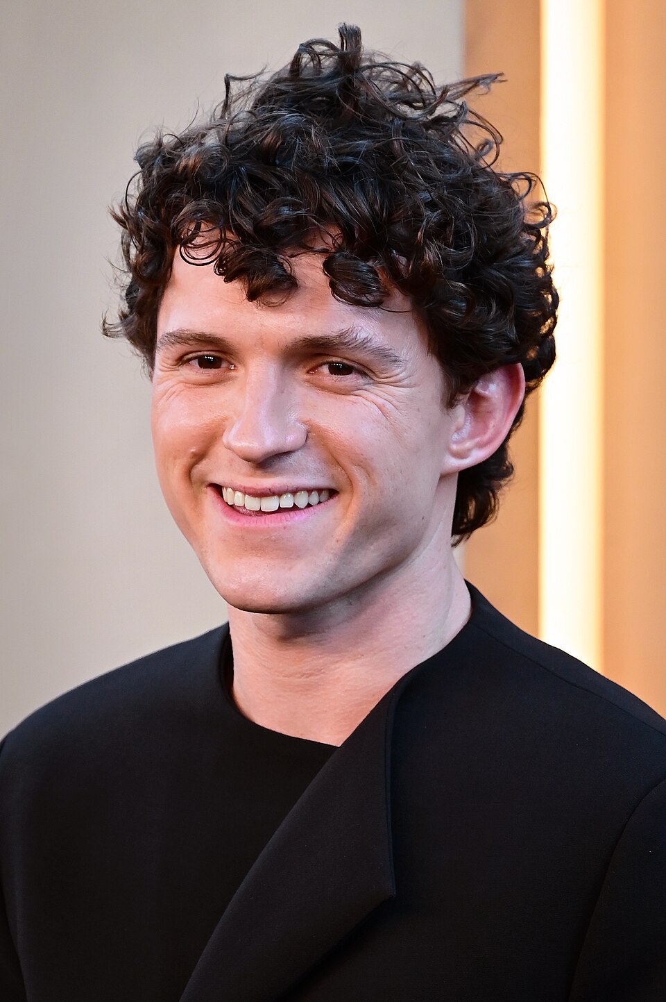 Tom Holland at The Odyssey premiere in New York City